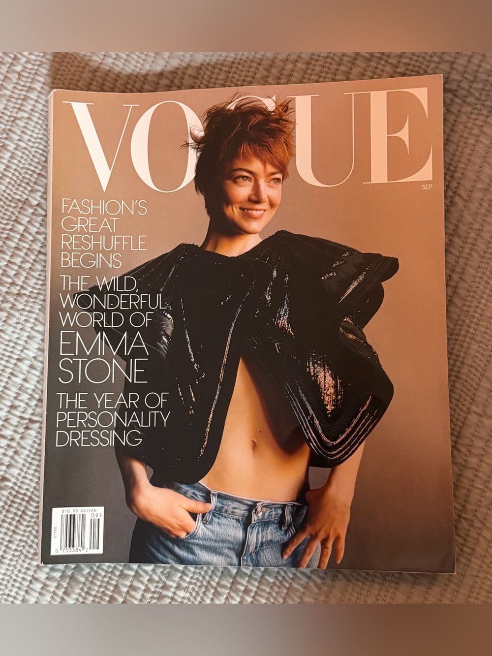 Vogue Cover September 2026 Emma Stone BIG issue